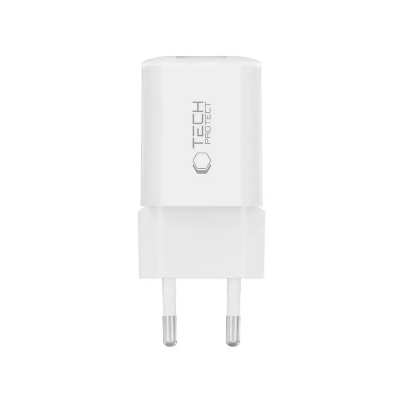 TECH-PROTECT NCM33 2-portová sieťová nabíjačka PD 33W / QC3.0 biela