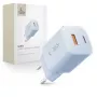 TECH-PROTECT NCM33 2-portová sieťová nabíjačka PD 33W / QC3.0 baby blue