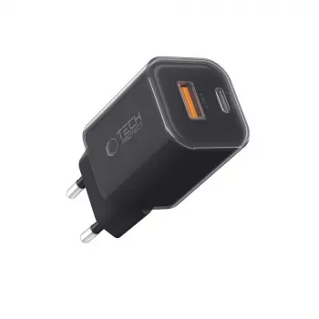 TECH-PROTECT NCM33 2-portová sieťová nabíjačka PD 33W / QC3.0 čierna
