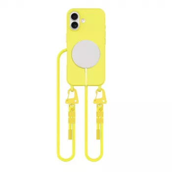 Tech-Protect Magnecklace MagSafe iPhone 16 žltá