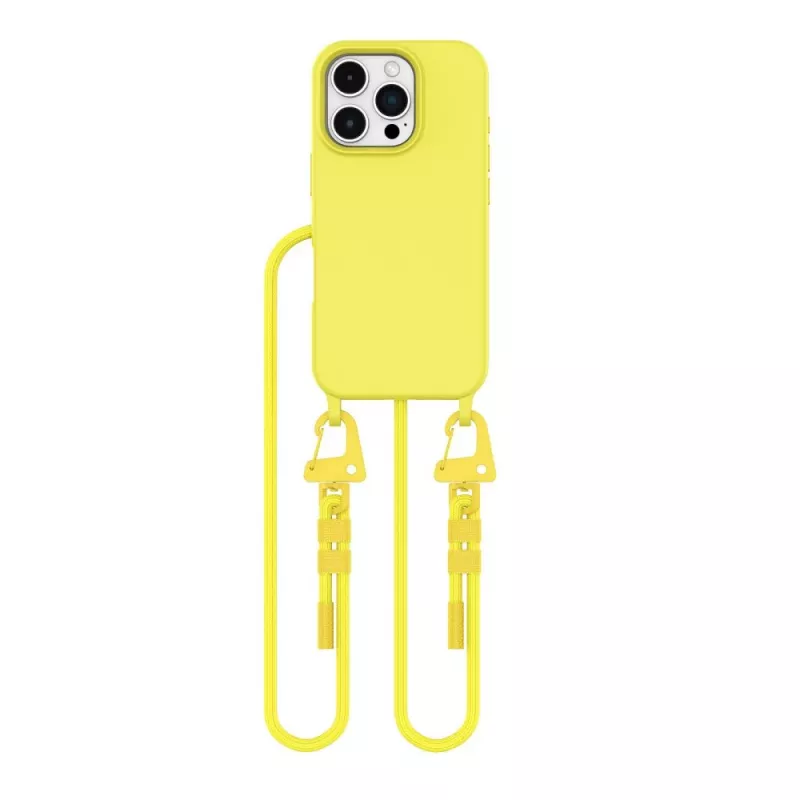 Tech-Protect Magnecklace Magsafe puzdro pre Apple iPhone 16 Pro žlté