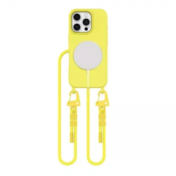 Tech-Protect Magnecklace MagSafe puzdro pre iPhone 16 Pro Max, žlté