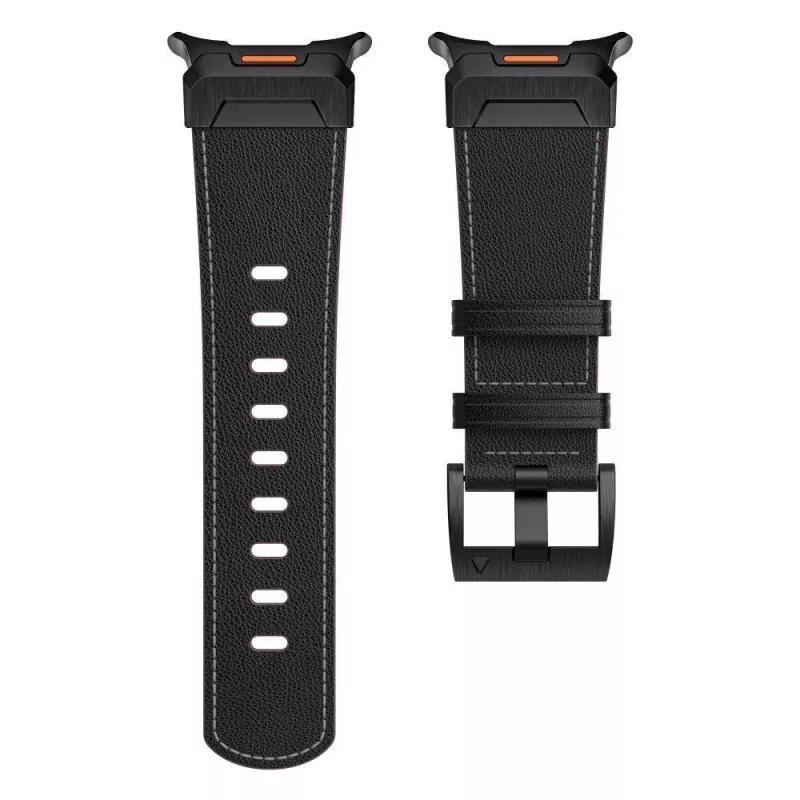 TECH-PROTECT DELTA PRO SAMSUNG GALAXY WATCH ULTRA 2024 / 2025 (47 MM) KOŽA ČIERNA