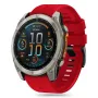 TECH-PROTECT SILICONE LINE GARMIN FENIX 5X / 5X PLUS / 6X / 6X PRO / 7X / 8 (51 MM) ČERVENÁ