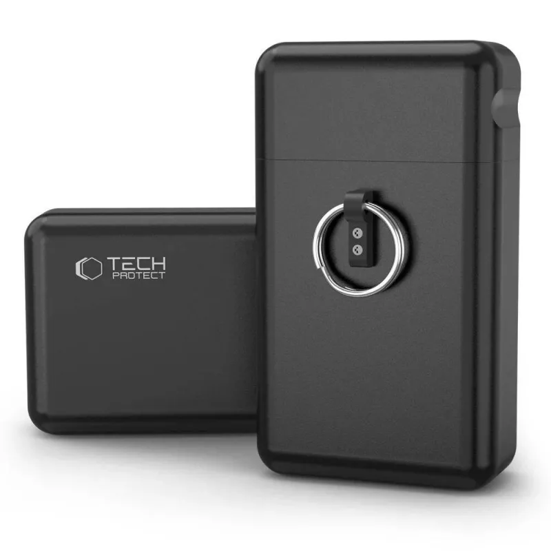 TECH-PROTECT KLR200 Kovové puzdro na blokovanie RFID signálu bez kľúča čierne