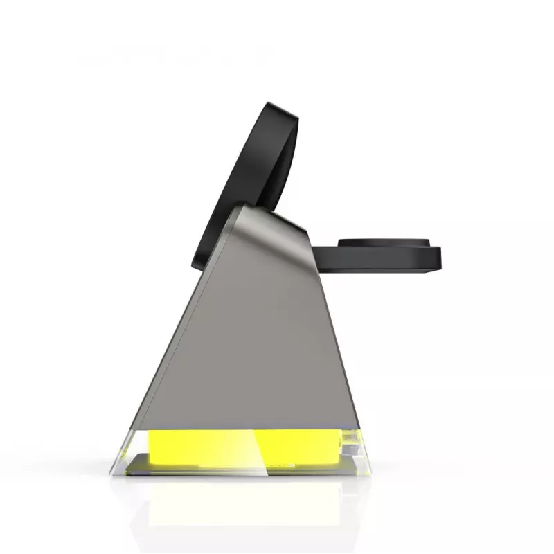 Tech-Protect QI15W-A43 3IN1 MagSafe bezdrôtová nabíjacia stanica čierna