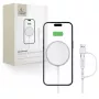 Tech-Protect QI15W-A44 MagSafe bezdrôtová nabíjačka biela