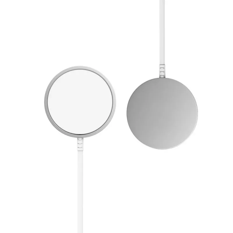 Tech-Protect QI15W-A44 MagSafe bezdrôtová nabíjačka biela