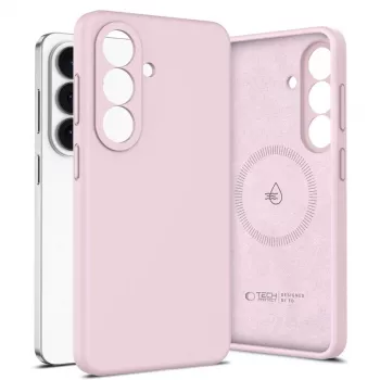 Tech-Protect Silicone MagSafe puzdro pre Samsung Galaxy S26 - Pink Pearl