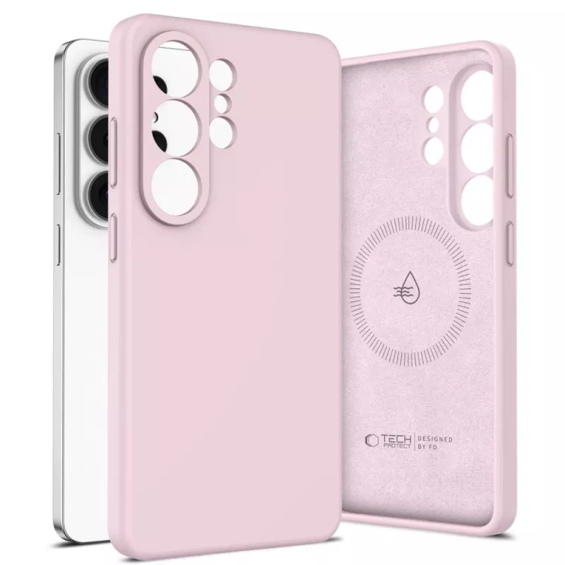 Tech-Protect Silicone MagSafe puzdro pre Samsung Galaxy S26 Ultra Pink Pearl