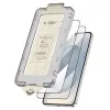 Tvrdené sklo ochranná fólia TECH-PROTECT Quick Set+ 2 balenie pre Samsung Galaxy S26 čierna