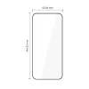 Tvrdené sklo ochranná fólia TECH-PROTECT Quick Set+ 2 balenie pre Samsung Galaxy S26 čierna