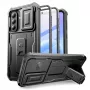 TECH-PROTECT KEVLAR CAM+ 2-SET Galaxy A57 5G Black ochranné puzdro