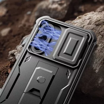 TECH-PROTECT KEVLAR CAM+ 2-SET Galaxy A57 5G Black ochranné puzdro