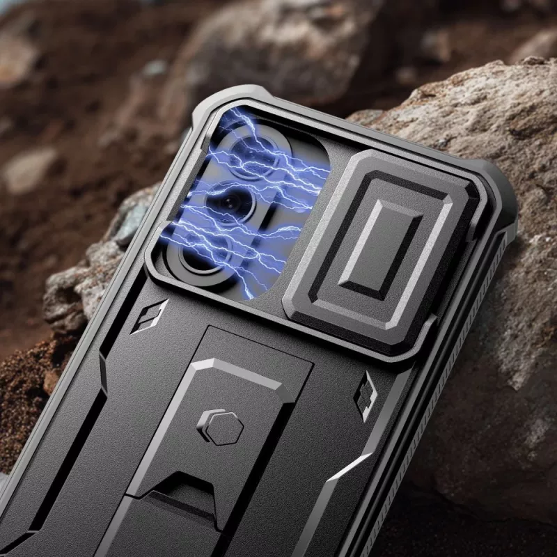 TECH-PROTECT KEVLAR CAM+ 2-SET Galaxy A57 5G Black ochranné puzdro