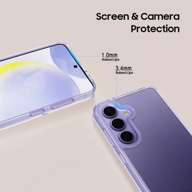 Tech-Protect Flexair Hybrid puzdro pre Samsung Galaxy A57 5G - transparentné