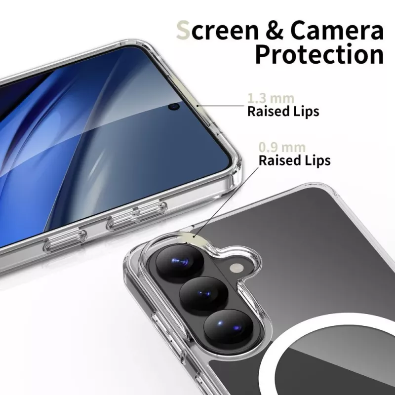 Tech-Protect Flexair Hybrid Magsafe puzdro pre Samsung Galaxy A36 / A56 / A37 5G, priehľadné