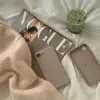 Tech-Protect Silicone MagSafe puzdro pre Apple iPhone 16E / 17E - čokoládovo hnedá