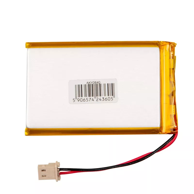 Akyga AKY0640 LP674261 Li-Po batéria 3,7 V 2000 mAh, PCM, Molex 5264 2-polový, 50 mm