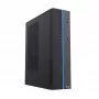Akyga AK-302-01BL SFF PC skriňa, Micro-ATX / Mini-ITX, USB-C + 2x USB 3.0 + USB 2.0, bez napájacieho zdroja, čierna
