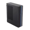 Akyga AK-302-01BL SFF PC skriňa, Micro-ATX / Mini-ITX, USB-C + 2x USB 3.0 + USB 2.0, bez napájacieho zdroja, čierna