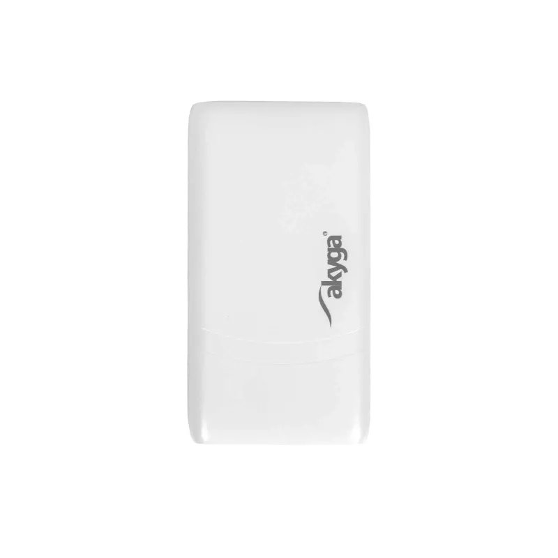 Akyga AK-CH-31 plochá GaN USB nabíjačka 65 W, USB-C PD + USB-A, biela