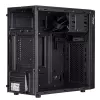 Akyga AK19BK Micro-Tower PC skriňa, Micro-ATX / Mini-ITX, USB-C + USB 3.0 + 2x USB 2.0, bez napájacieho zdroja, čierna