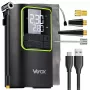 VAYOX VA0409 nabíjacia vzduchová pumpa 4000mAh valec 19mm digitálny hustilka pneumatík