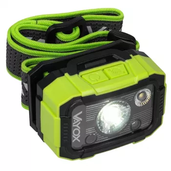 VAYOX DUAL HAMMER 500lm Pro Series nabíjacia čelová lampa VA0415