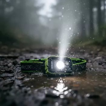 VAYOX DUAL HAMMER 500lm Pro Series nabíjacia čelová lampa VA0415