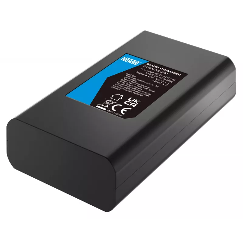 Newell Dual-Channel DL-USB-C nabíjačka pre batérie DMW-BLG10 pre Panasonic