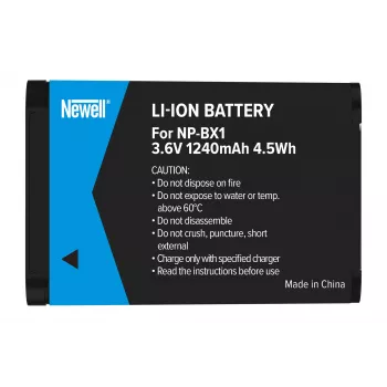 Newell náhradná batéria pre Sony NP-BX1, 1000mAh, Li-Ion, čierna