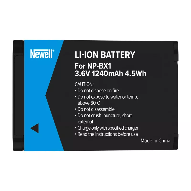 Newell náhradná batéria pre Sony NP-BX1, 1000mAh, Li-Ion, čierna