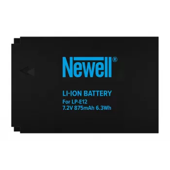Newell náhradná batéria pre Canon LP-E12, 875mAh, 7,2V Li-Ion