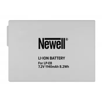 Newell náhradná batéria pre Canon LP-E8 (1120mAh, 7,4V, Li-Ion)