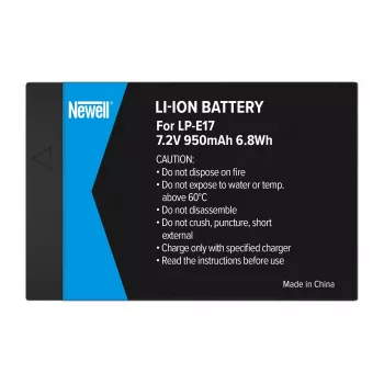Newell náhradná batéria pre Canon LP-E17, 1040mAh, 7,2V Li-Ion