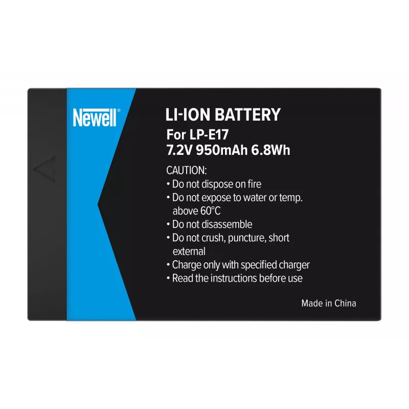 Newell náhradná batéria pre Canon LP-E17, 1040mAh, 7,2V Li-Ion