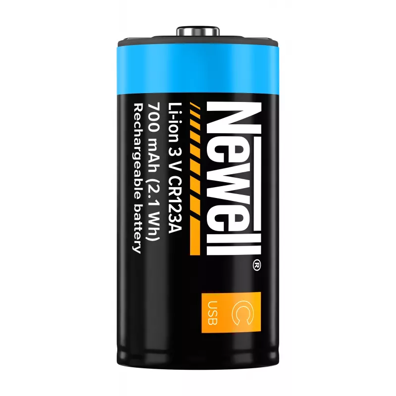 Newell CR123A USB-C batéria 700 mAh balenie 2 ks blister