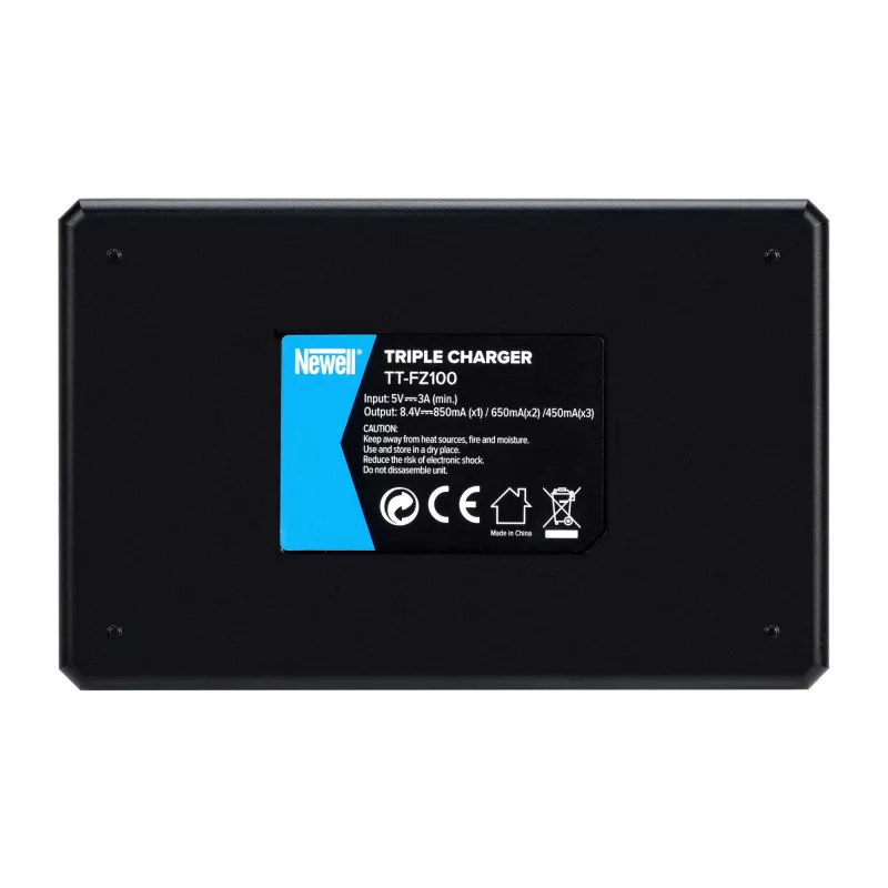 Newell TT-USB-C trojkanálová nabíjačka batérií pre Sony NP-FZ100