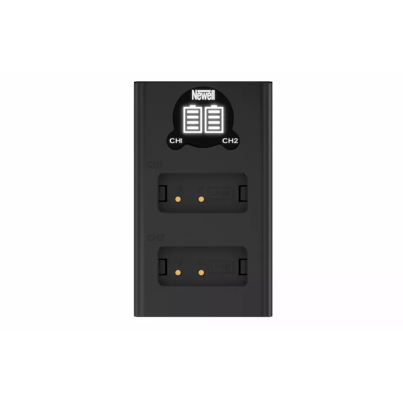 Newell DL-USB-C dvojkanálová USB-C nabíjačka a batéria LP-E17 set pre Canon