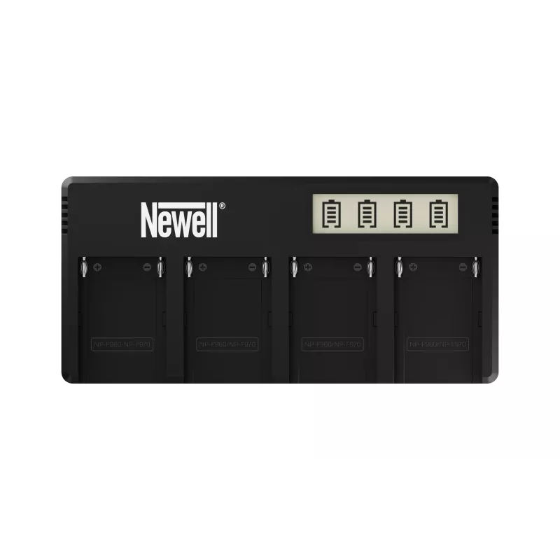 Newell DF-4CH štvorkanálová nabíjačka pre Sony NP-F sériu