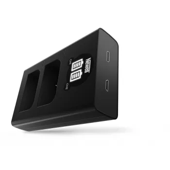 Newell DL-USB-C dvojkanálová nabíjačka pre batérie Olympus BLX-1