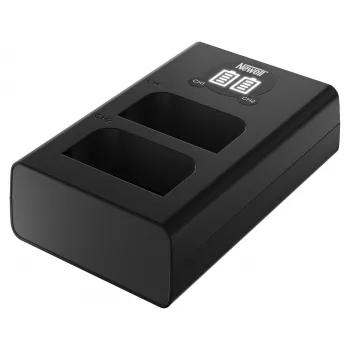 Newell DL-USB-C dvojkanálová nabíjačka pre batérie Olympus BLX-1