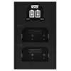 Newell DL-USB-C dvojkanálová nabíjačka pre batérie Olympus BLX-1