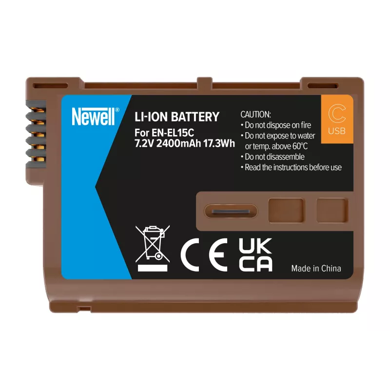 Newell náhradná batéria EN-EL15C s USB-C pre Nikon