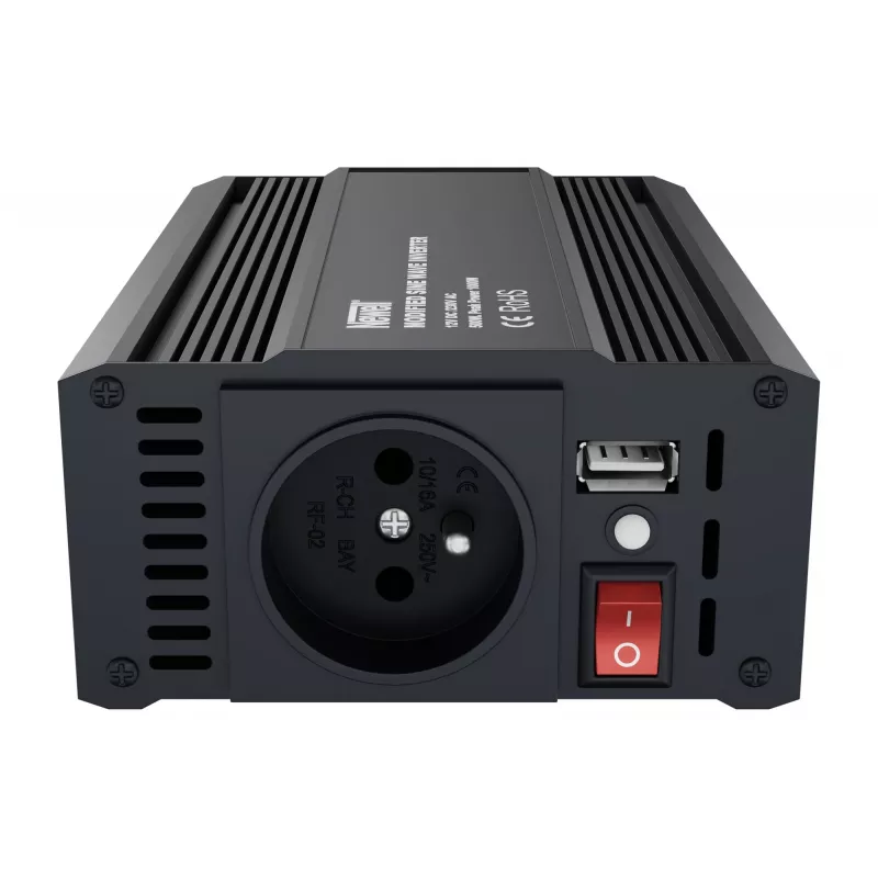 Newell menič napätia s modifikovanou sínusovou vlnou - 12 V / 230 V, 500 W