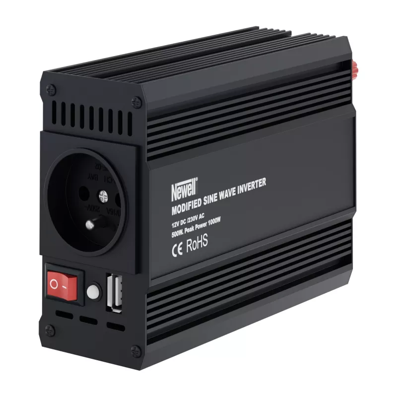 Newell menič napätia s modifikovanou sínusovou vlnou - 12 V / 230 V, 500 W