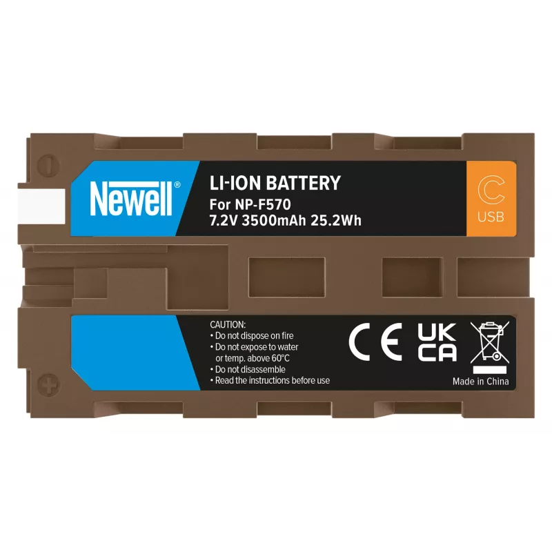 Newell náhradná batéria NP-F570 USB-C pre Sony