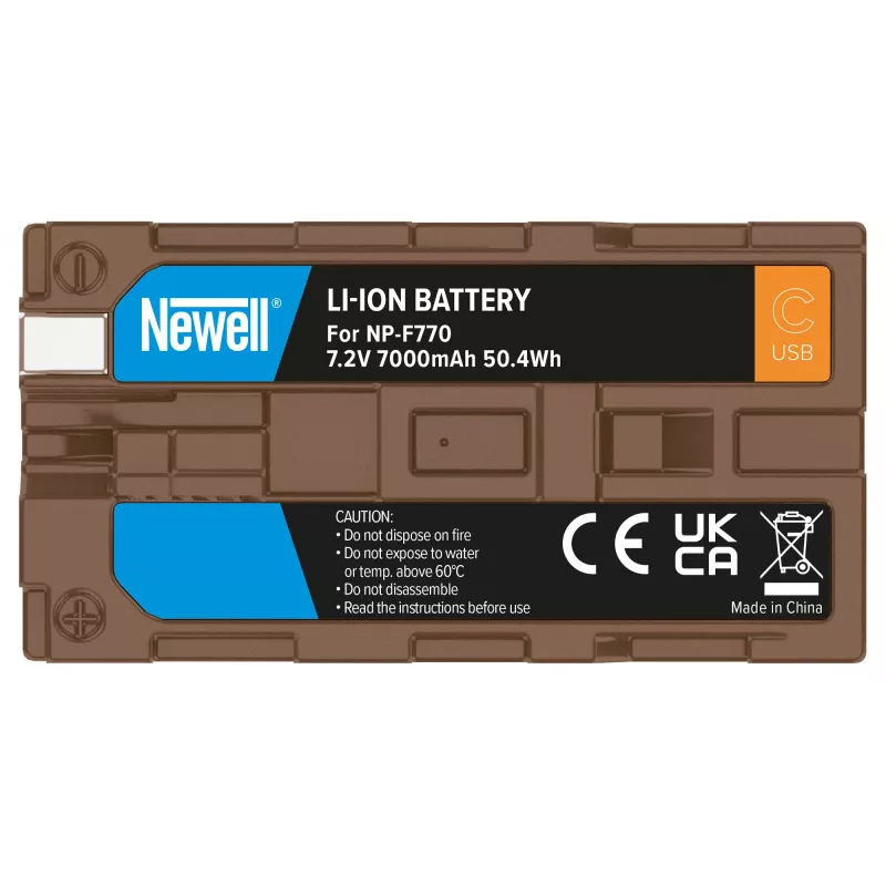Newell NP-F770 náhradná batéria s USB-C pre Sony