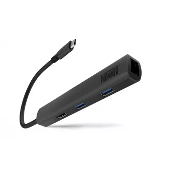 HUB NEWELL 6-in-1 USB-C hub - grafit